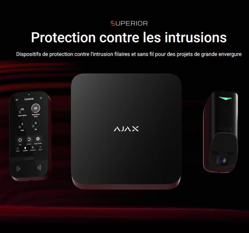 Ajax Hub BP : La Solution d'Alarme Autonome pour Sécuriser vos Sites Isolés et Bâtiments Professionnels dans la Loire, le Rhône et le Bassin Lyonnais