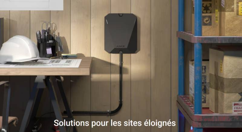 Ajax Hub BP : La Solution d'Alarme Autonome pour Sécuriser vos Sites Isolés et Bâtiments Professionnels dans la Loire, le Rhône et le Bassin Lyonnais