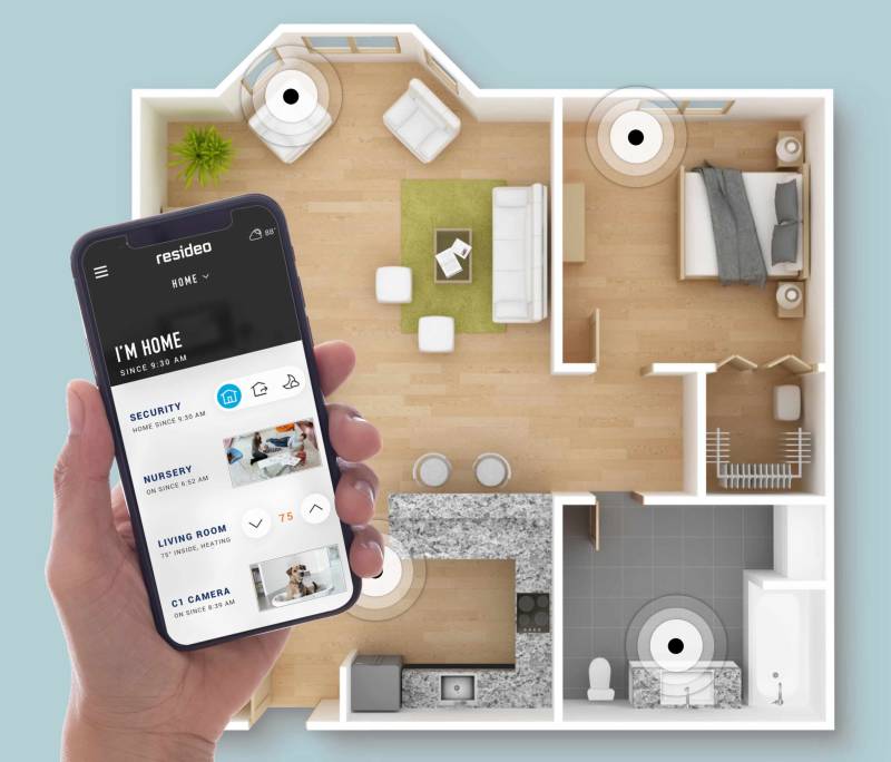 Installation rapide et devis gratuit : Alarme Resideo pour particuliers à dans la Plaine du Forez, le bassin Lyonnais et stéphanois