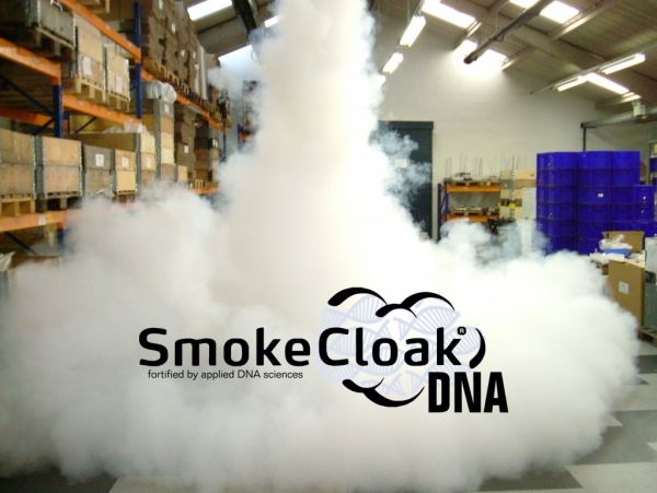 Générateur de brouillard : opacifiant avec marqueur ADN unique